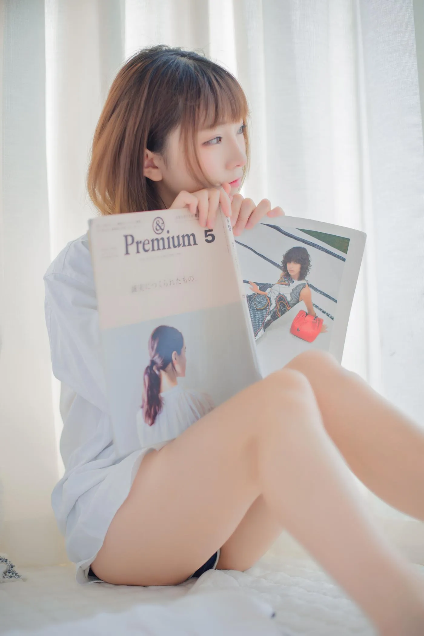 绮太郎_Kitaro – NO.27 白衬衫 [47P]插图8